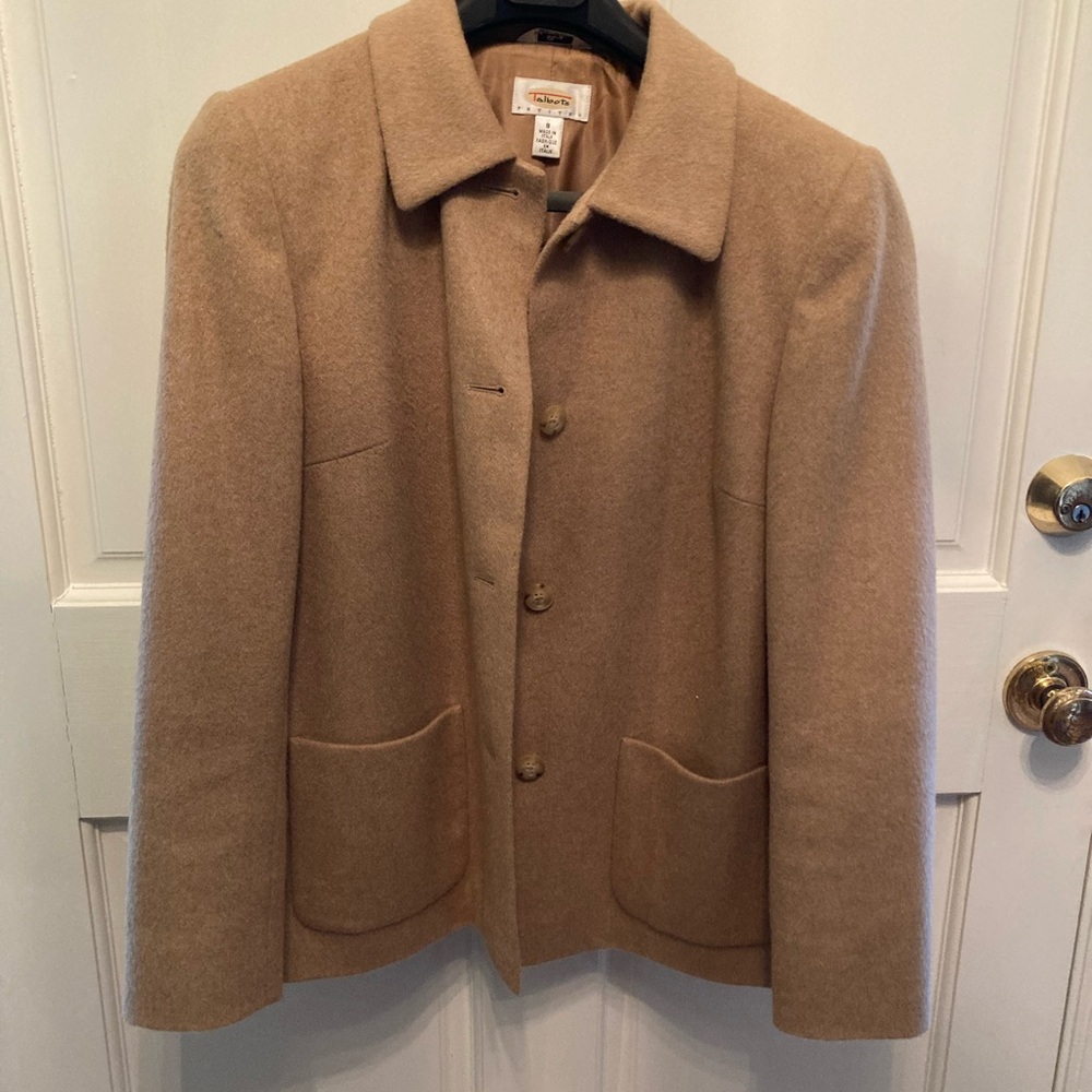 Talbot’s camel blazer